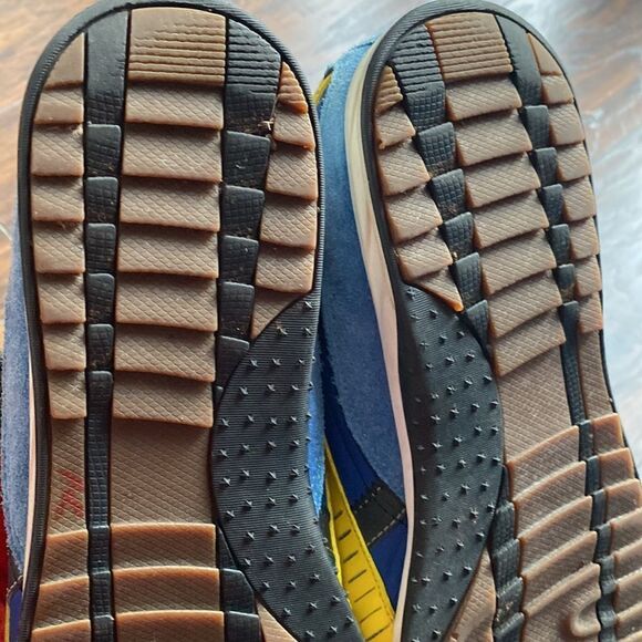 Trade 92 Mark Skechers Men's 10.5 Urban Cleat Golf Athletic Sneakers blue yellow - Picture 5 of 7